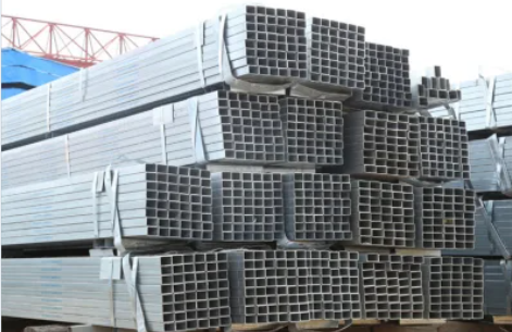 Tuyau carré en acier galvanisé de haute qualité et tuyaux et tubes en acier rectangulaires